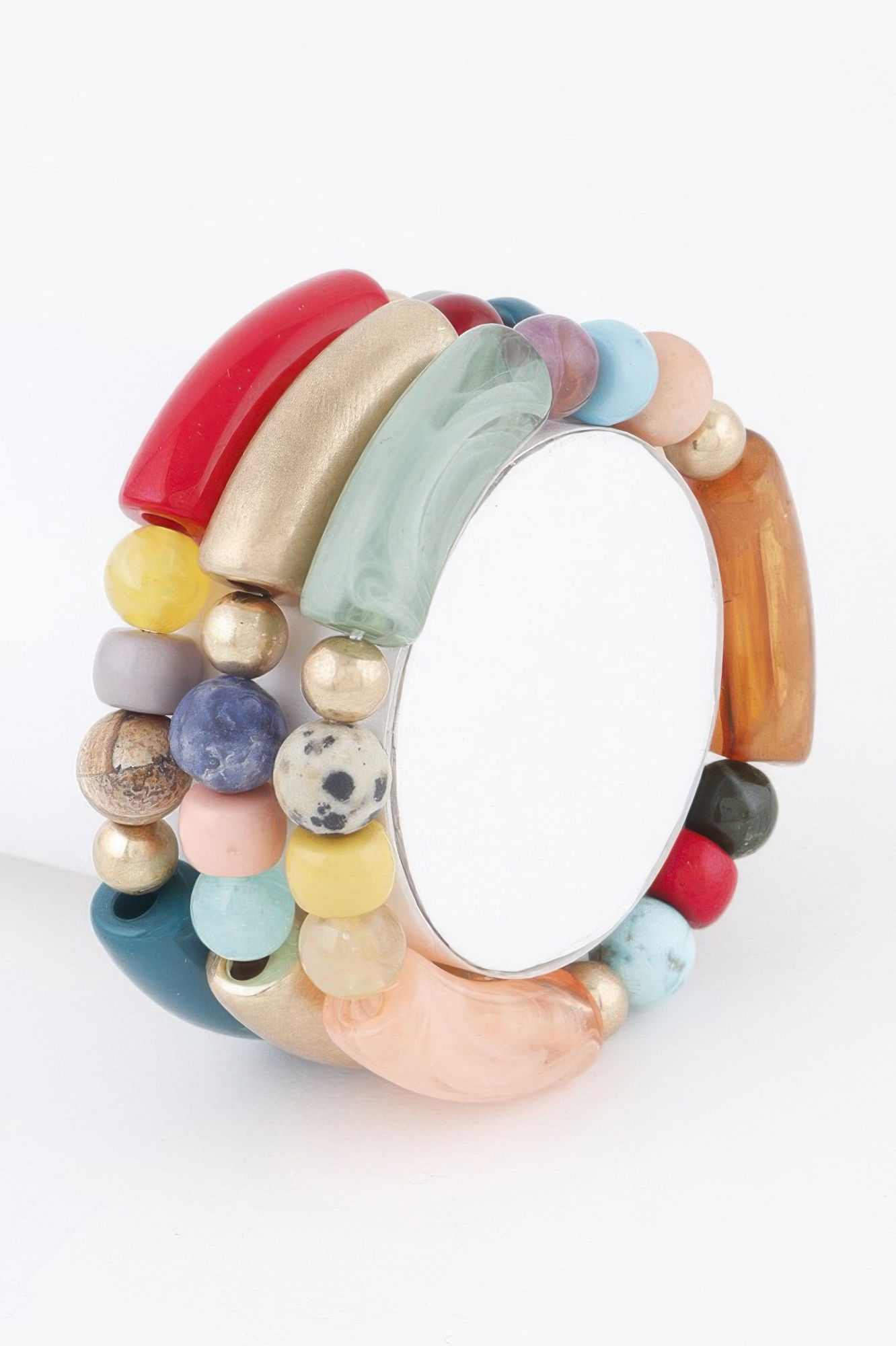 Two Toned Bead Bracelet