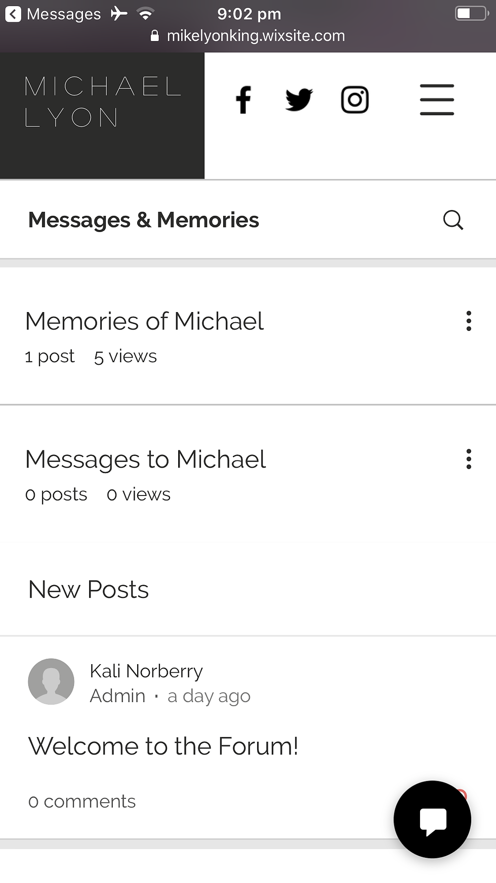 Want to Post a Message or Memory? Here's How!