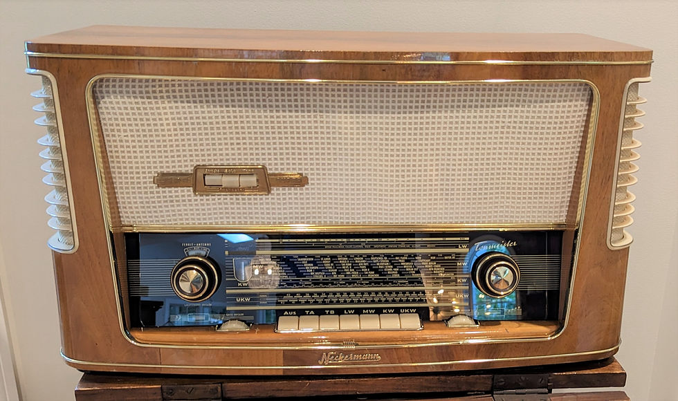 Miniatura: 1958 KÖRTING Neckermann - Versand Tonmeister 3D Model 111/31 Tube Radio