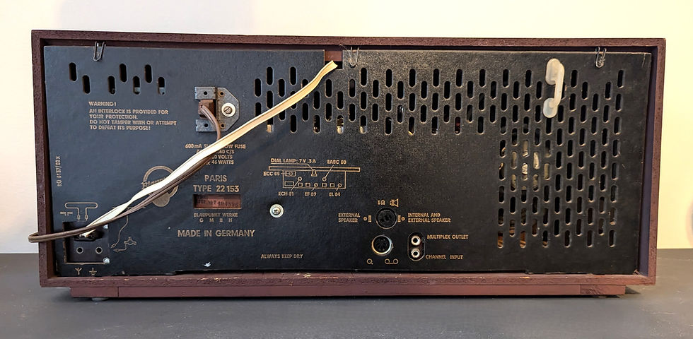 Miniatura: 1962 Blaupunkt Paris - Export Model 22153