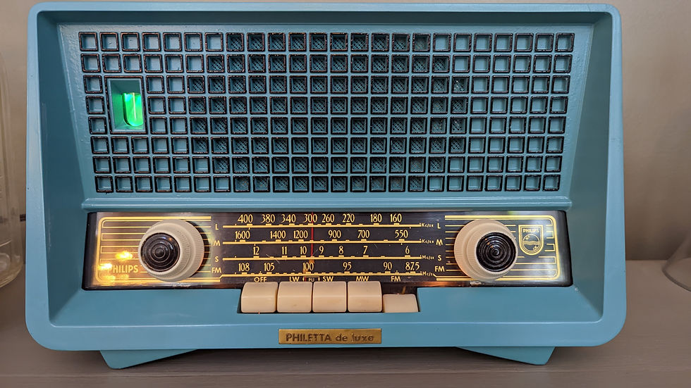 Miniature : 1060 Philips Philetta 208 DeLuxe B2D08U Tube Radio