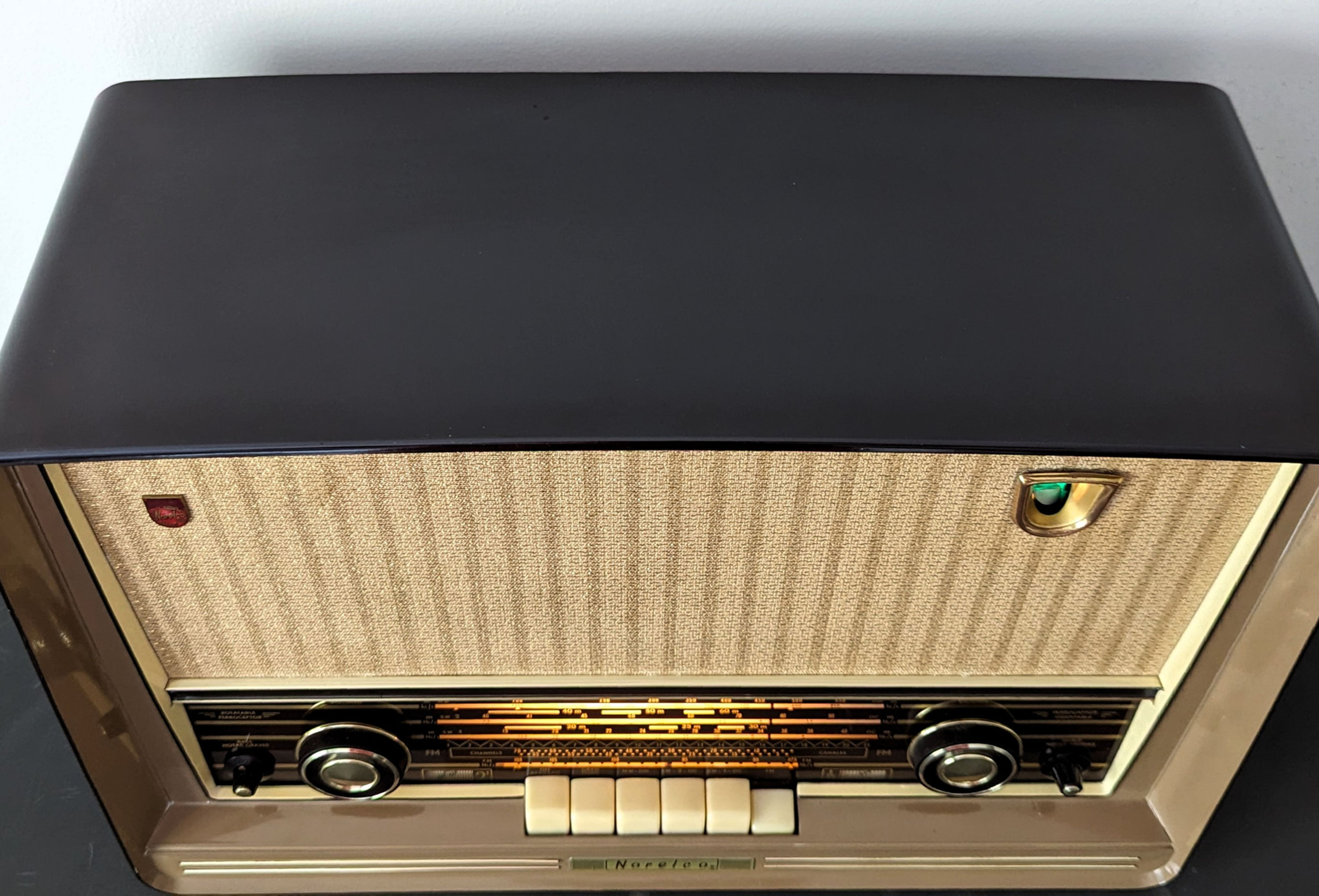 1956 Philips/Norelco B5X68A Tube Radio - Export Model | Old Radio 1956 Philips/Norelco B5X68A Tube Radio - Export Model | Old Radio
