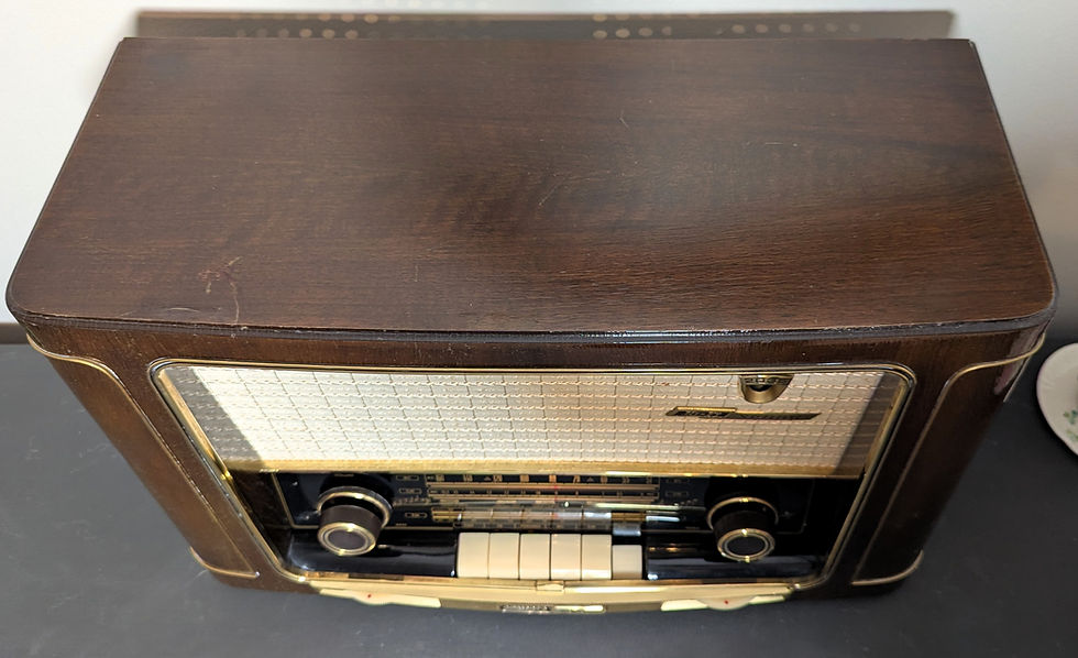 Miniature : Beautiful 1959 Grundig-Majestic 2035 German Tube Radio