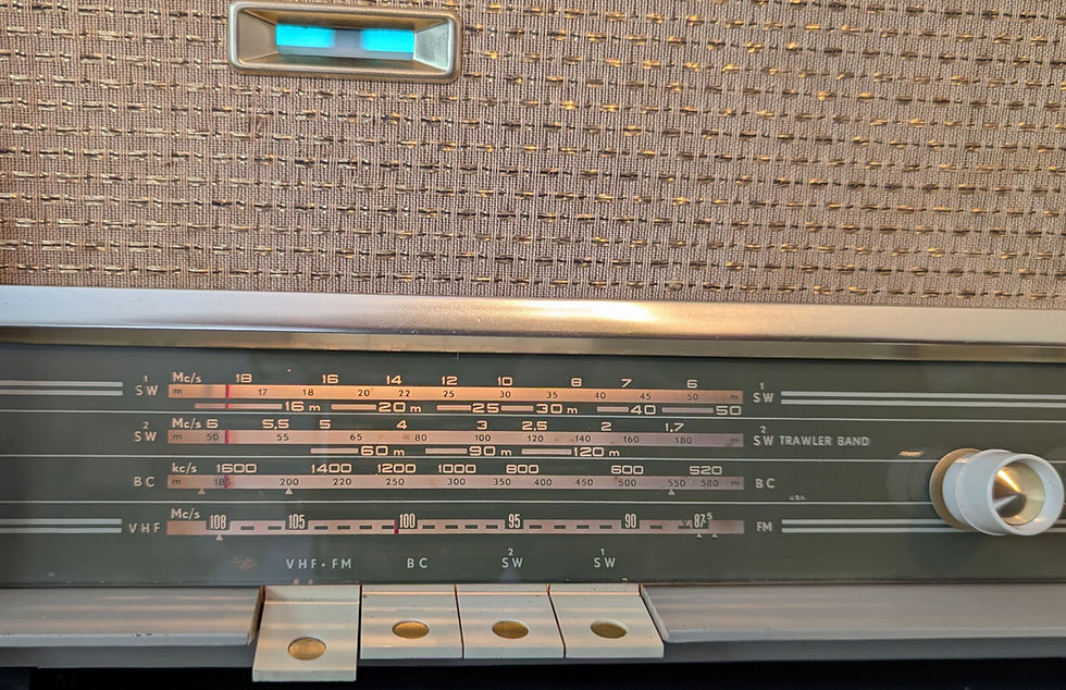 Miniatura: 1961 Philips Norelco B3X08A Tube Radio