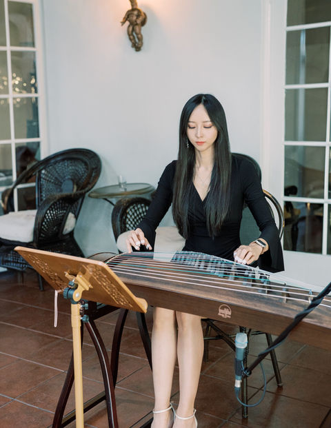 Annie Zhou Guzheng Wedding Performance at the Ebell Club Long Beach