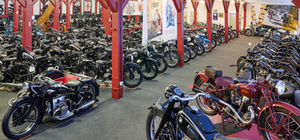 Viele historische Motorräder in der PS.SPEICHER Sammlung Motorrad