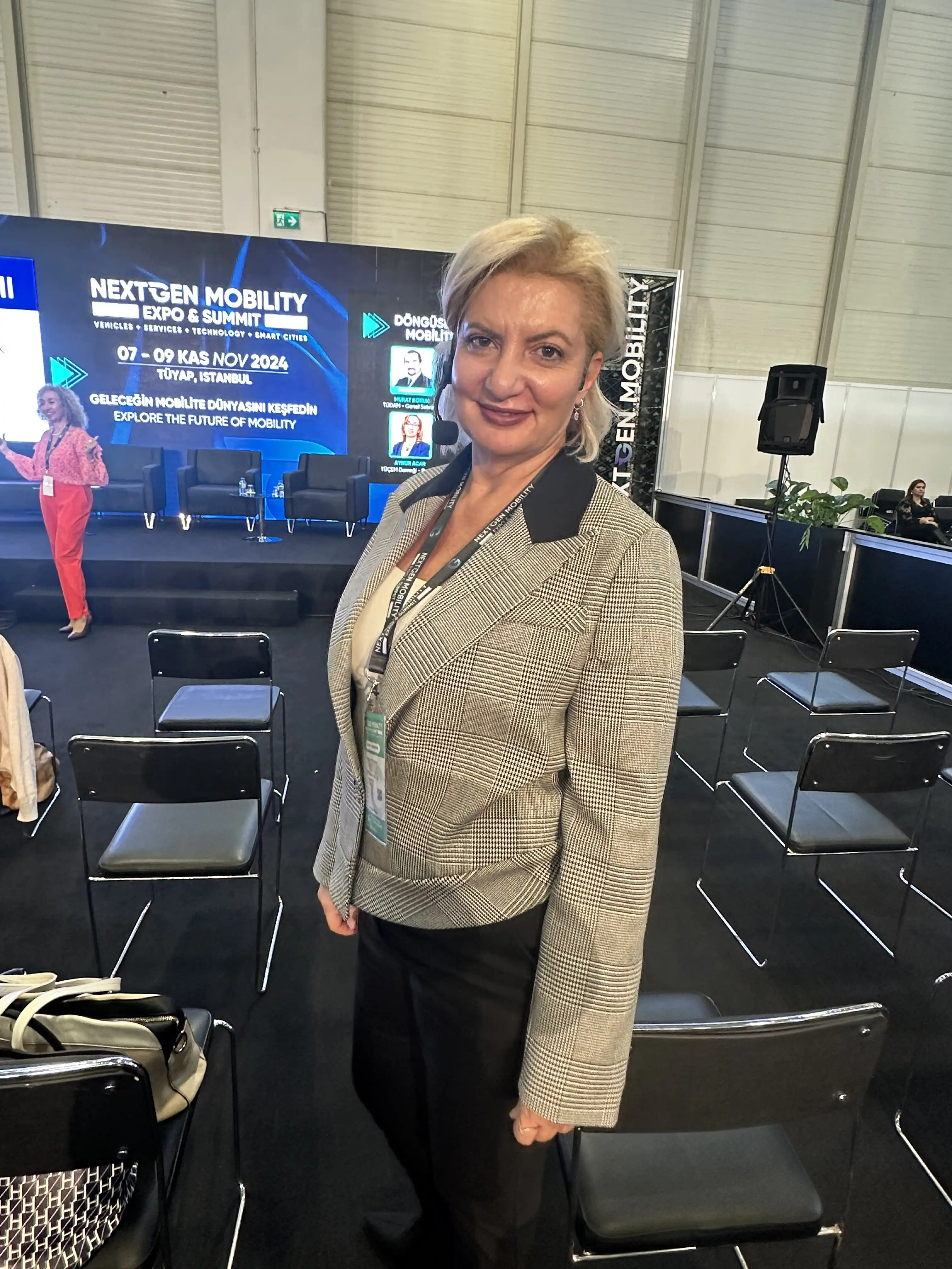 Deputy General Manager Hacer Soydan, in her speech at the session titled The Importance of Mobility in the Circular Economy, emphasized the effects of mobility in industrial and production processes. Stating that logistics operations should be integrated with sustainability goals, especially in industrial production facilities, Soydan drew attention to the following issues: