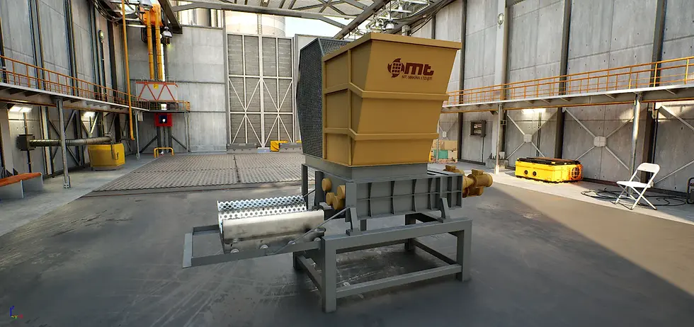 Four-shaft shredding machines are versatile and powerful machines that can process a wide range of materials and wastes. It easily shreds various materials such as plastic, metal, aluminum, cable, food waste, scrap metal, electronic waste (hard disk, motherboard, circuit board), medical and hospital waste, hazardous waste. It also efficiently processes materials such as wood, pallets, fiberboard, MDF, carpets, textiles, biogas waste, potatoes, organic and garden waste, agricultural waste. It contributes to the environment and optimizes waste management processes by integrating a wide range of waste such as garbage, municipal waste, rubber, tires, glass bottles, household waste, tree roots, packaging waste, seats, paper, cardboard, books and animal waste into its recycling processes. Four-shaft shredders offer an ideal solution to reduce waste and cut costs.