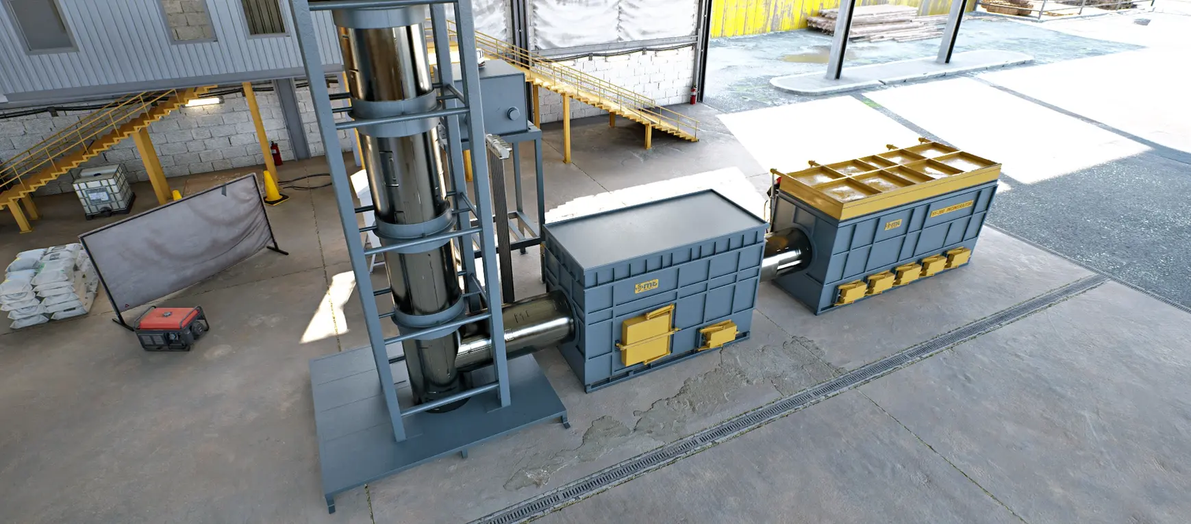 Optimize edilmiş oksijen kontrolü ve özel tasarlanmış yanma odası sayesinde YF-300C Çöp Yakma Fırını, atıkları tam verimle yakar. Kesintisiz süreç yönetimi ile minimum kalıntı bırakır.