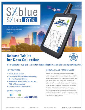 RTK tablet brochure