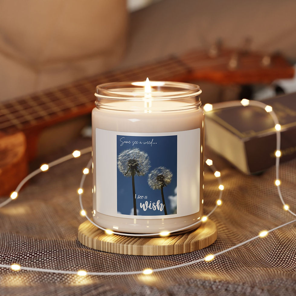 Thumbnail: Soy Candle, Dandelion Wish Candle