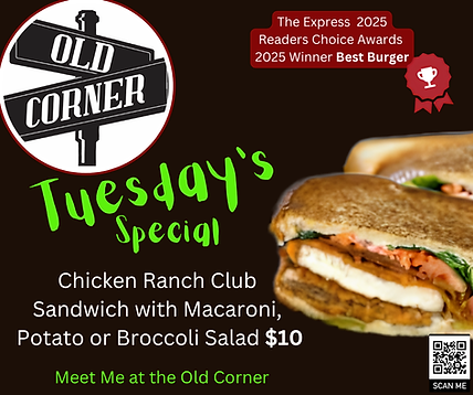 Tuesday special Chicken Ranch Club.png