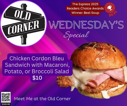 Wednesday special Chicken Cordon Bleu.png