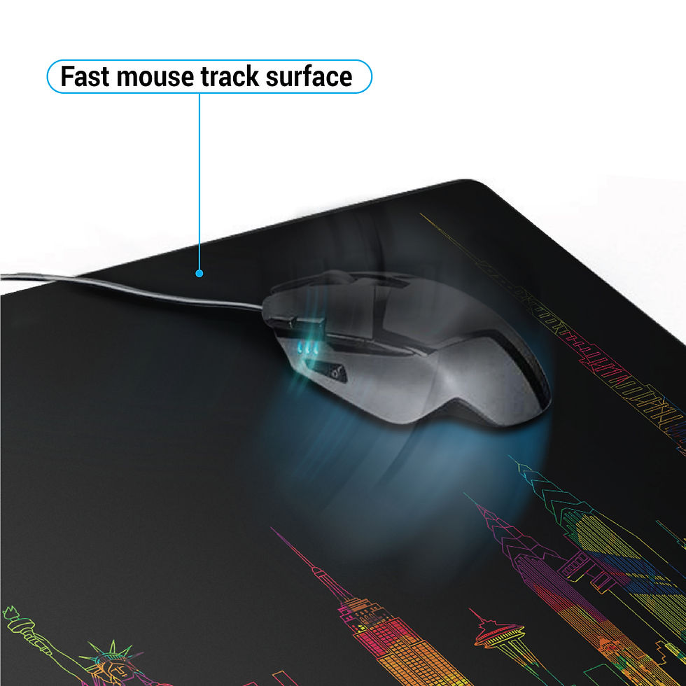 Thumbnail: Large Gaming Mouse Pad - City