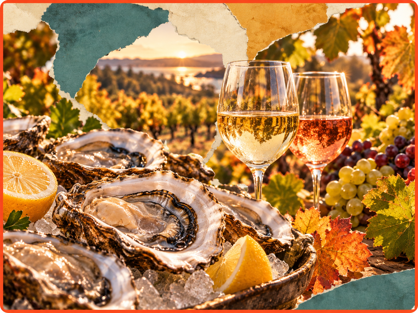 Wine & Oyster Tasting event artwork