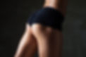Close up of a woman's glutes