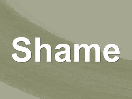 Shame - a feeling that is allowed to be there (but doesn't have to be)