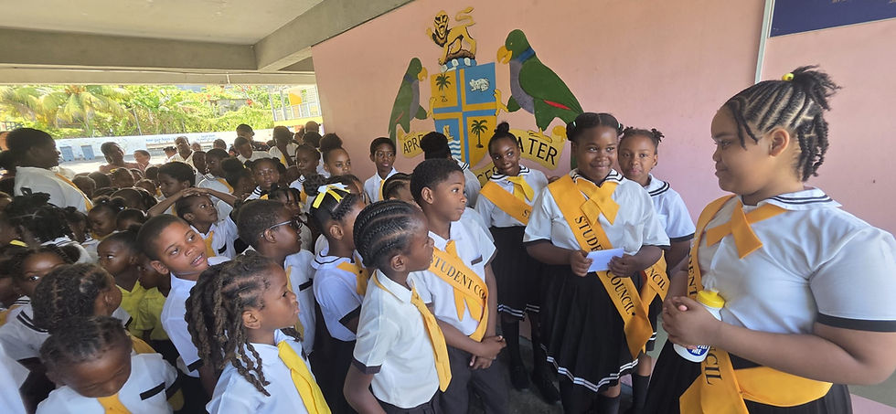 Rotary Club of Dominica Hands Over Water Fountains to Roseau and Trafalgar Primary Schools