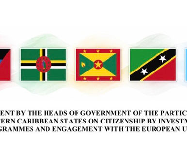 STATEMENT BY THE HEADS OF GOVERNMENT OF THE PARTICIPATING
EASTERN CARIBBEAN STATES ON CITIZENSHIP BY INVESTMENT
PROGRAMMES AND ENGAGEMENT WITH THE EUROPEAN UNION