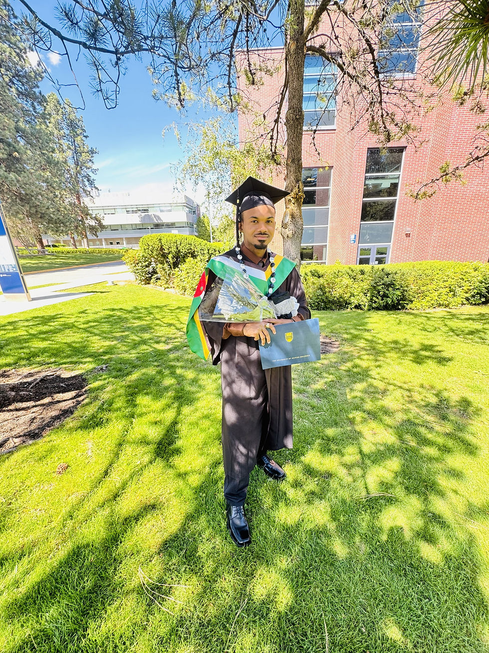 Dominican Artist Earns Distinction Degree from Canadian University
