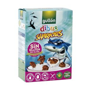 Galletas Gullón Dibus Sharkies Chocolate (250 g)