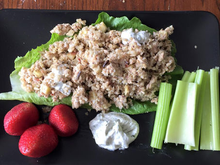 Tuna & Apple "Sandwich"