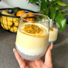 Mango Protein Chia Pudding
