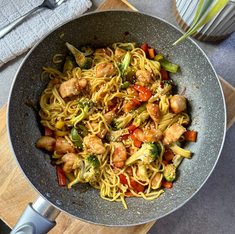 Sweet Chilli Chicken Noodle Stir Fry