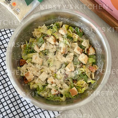 Chicken & Bacon Caesar Pasta Salad