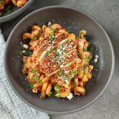 Chicken & Bacon Parmesan Pasta