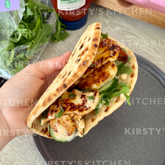 Nando's Peri Peri Chicken & Halloumi Flatbreads