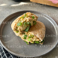 Salmon Salad Pita Bread