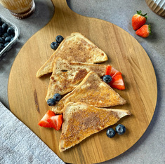 Cinnamon Sugar Protein French Toast