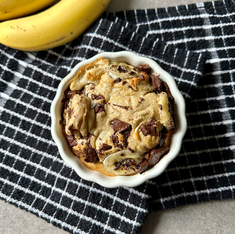 Banana Bread Baked Oats