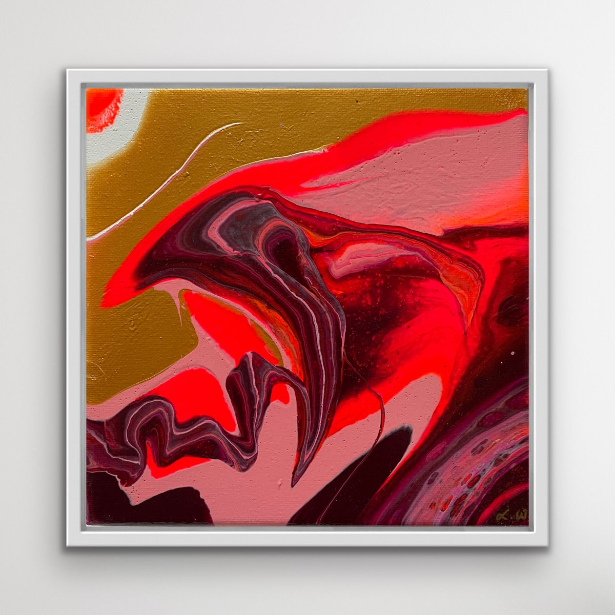 Even waves let go of the shore