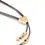 Thumbnail: UNOde50 Pretty Love Necklace - Captivating hearts in silver and gold with iconic leather.