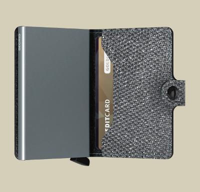 Thumbnail: ecrid Sparkle Silver Miniwallet - Compact wallet with ample storage space, perfect for daily use.