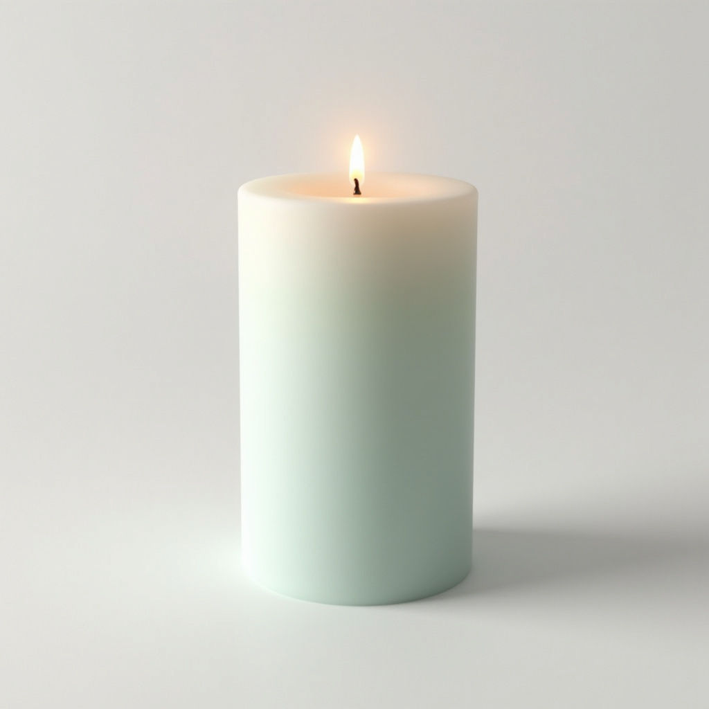 Bougie Pilier Pastel