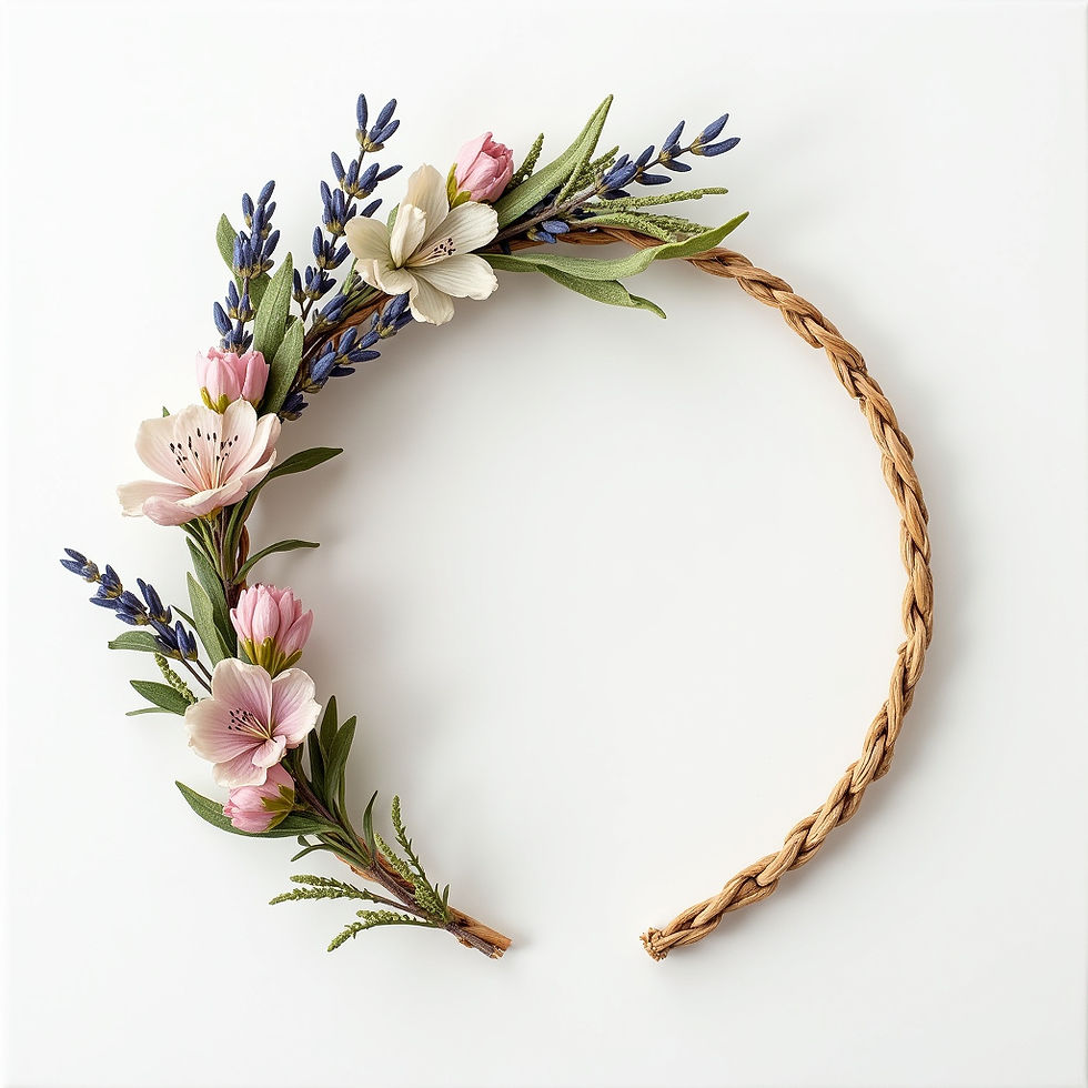 Couronne Florale Calme
