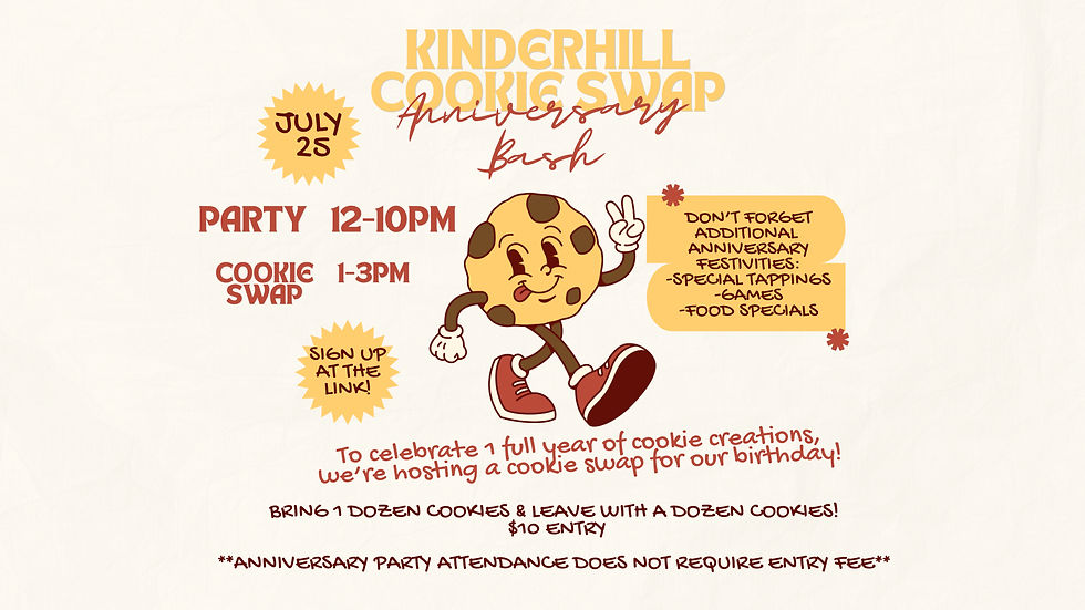 KinderHill Cookie Swap