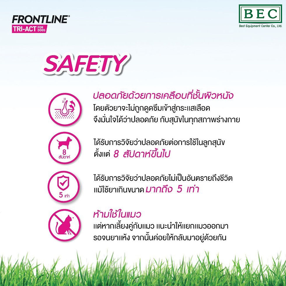 Thumbnail: Frontline Tri-Act  M สำหรับสุนัข น้ำหนัก 10-20 กก.