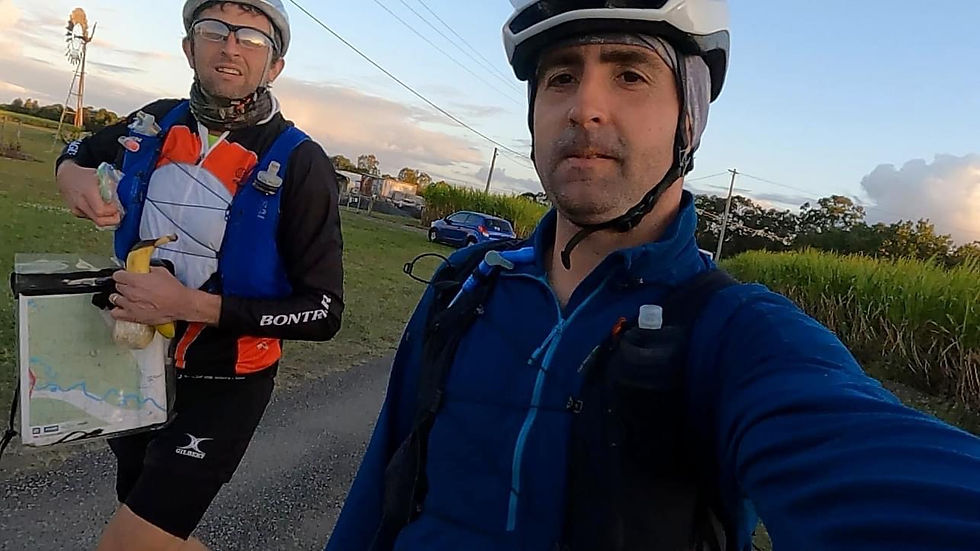 Bike leg of Hells Bells