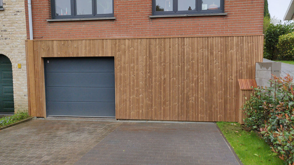 buitenschrijnwerk in Tervuren Garage