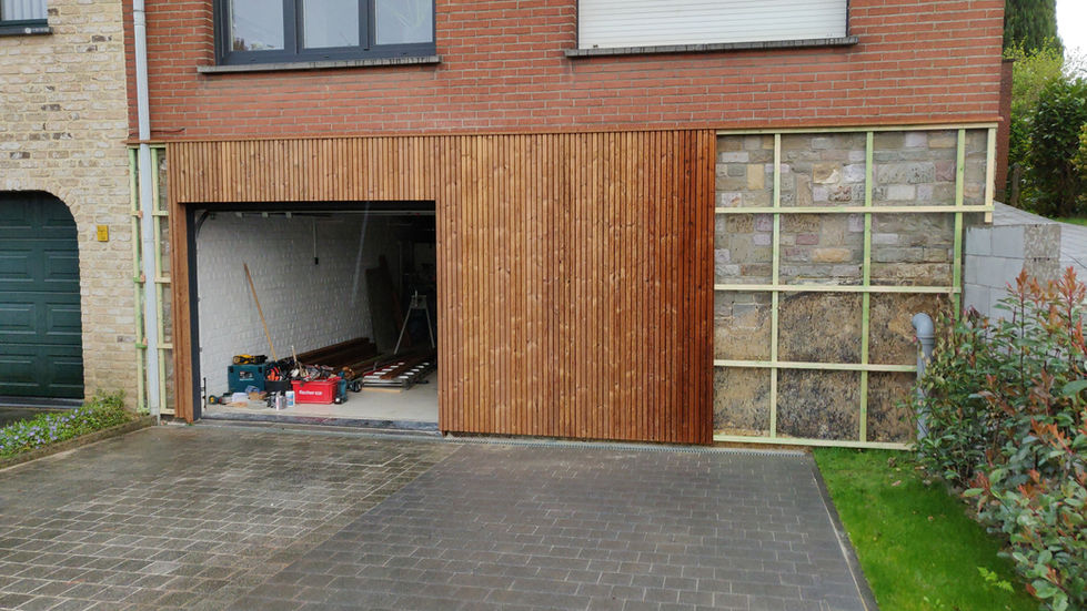 buitenschrijnwerk in Tervuren Garage