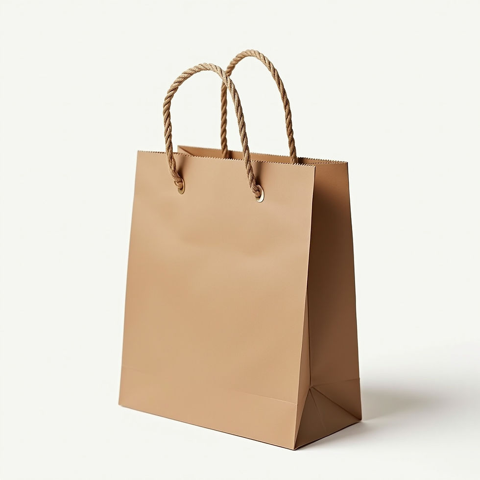 Small Kraft Gift Bag