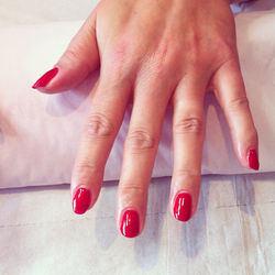 Hot rod red gelish
