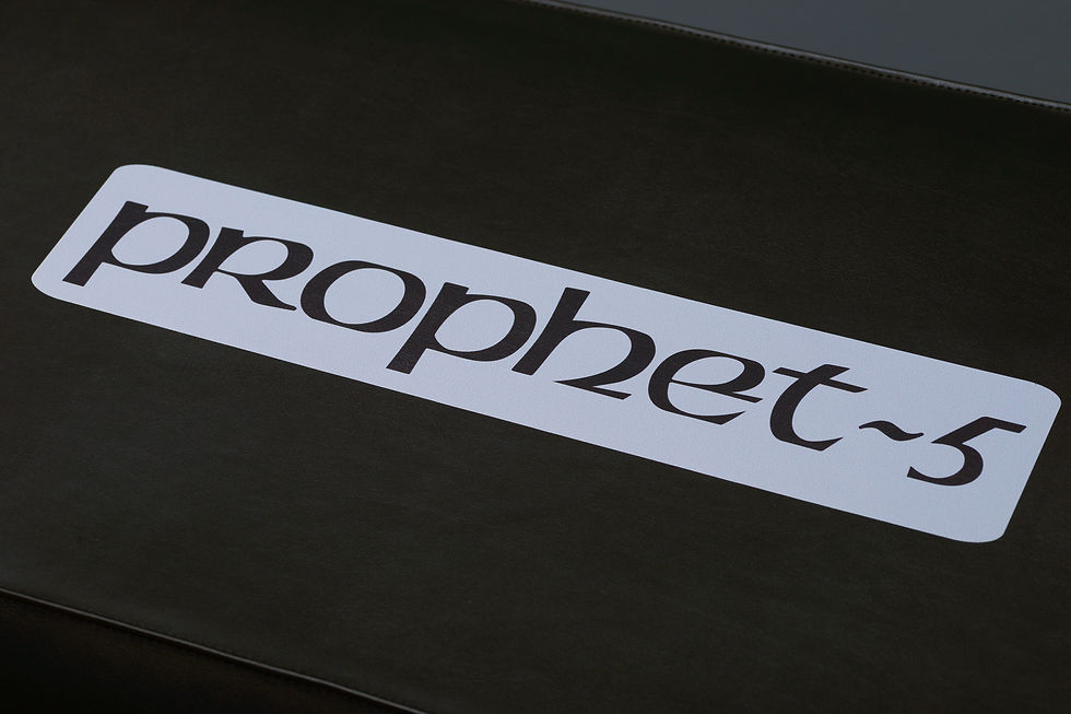 Thumbnail: Dave Smith Sequential PROPHET-5 keyboard cover