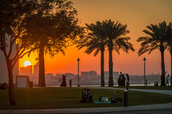 Doha, Red Sunset