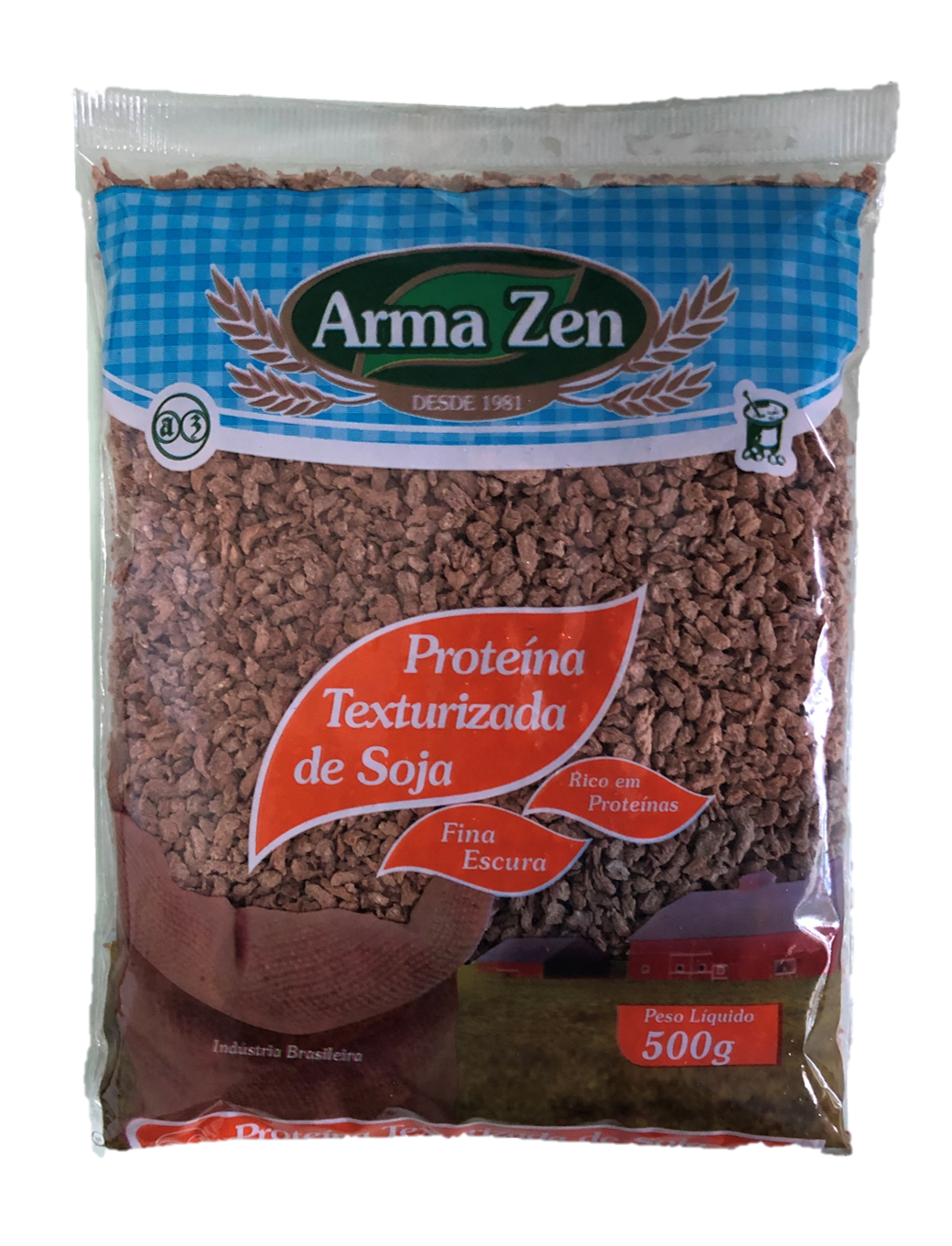 Proteína de Soja Fina Escura 500g