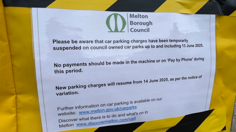 Melton Council parking charges suspended following ‘clerical error’